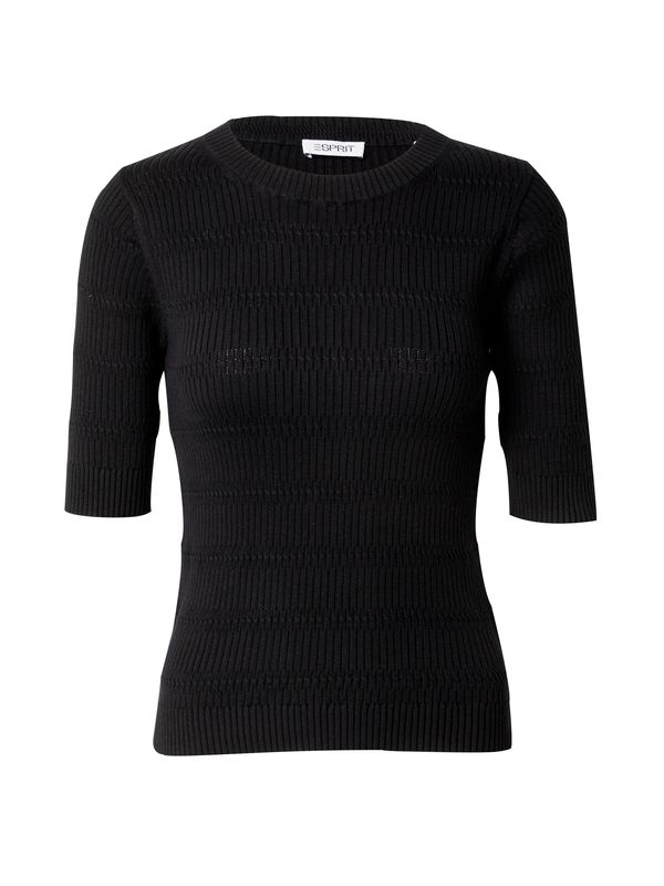 ESPRIT ESPRIT Пуловер  черно