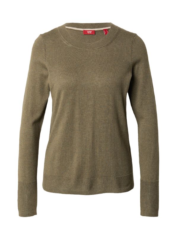 ESPRIT ESPRIT Пуловер  маслина