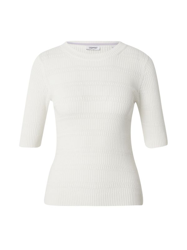 ESPRIT ESPRIT Пуловер  мръсно бяло