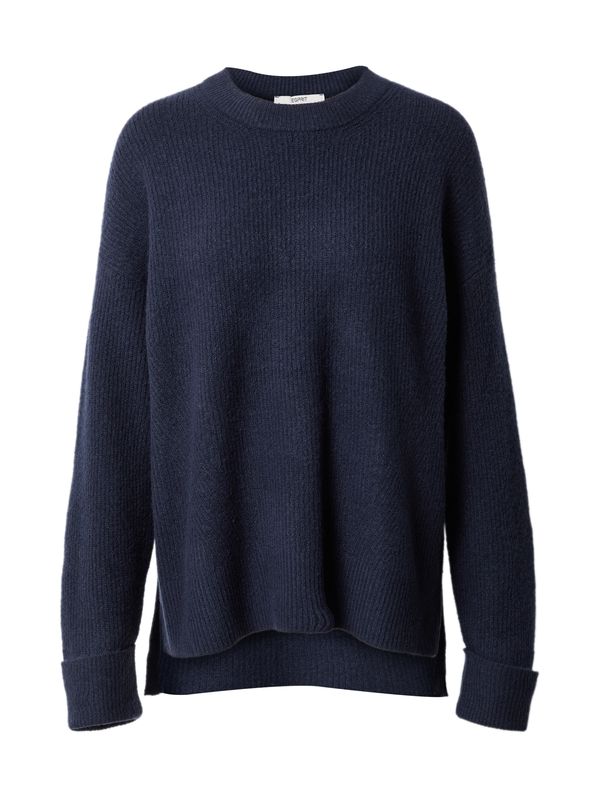 ESPRIT ESPRIT Пуловер  тъмносиньо / бяло