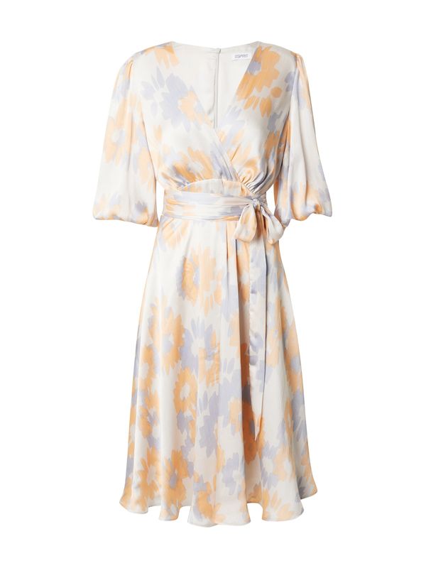 ESPRIT ESPRIT Рокля  бежово / синьо / оранжево