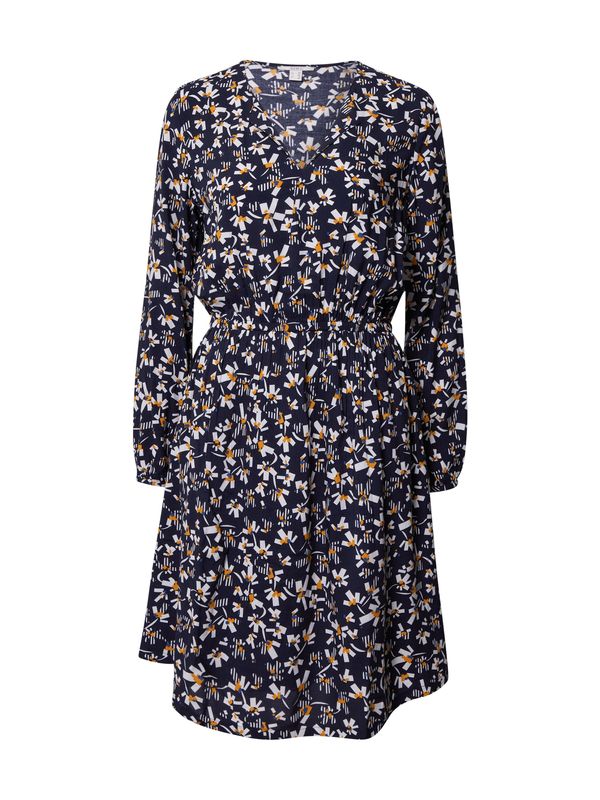 ESPRIT ESPRIT Рокля  нейви синьо / оранжево / бяло