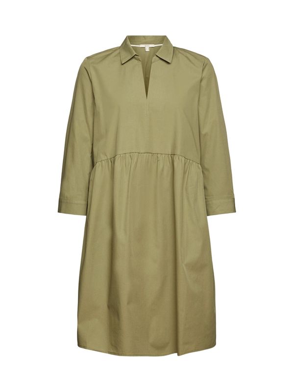 ESPRIT ESPRIT Рокля тип риза  каки