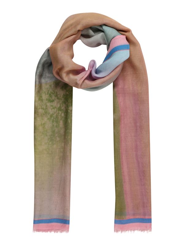 ESPRIT ESPRIT Шал  синьо / зелено / пастелно розово