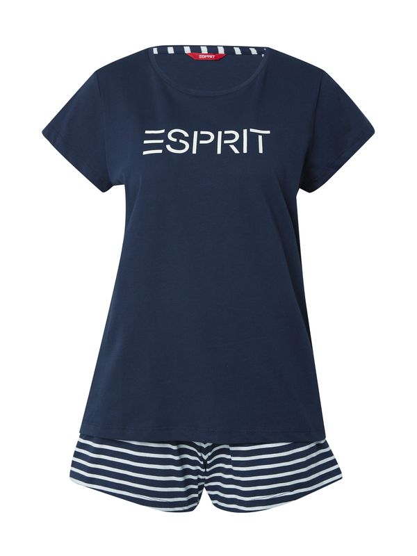 ESPRIT ESPRIT Шорти 'Mia'  морскосиньо / бяло