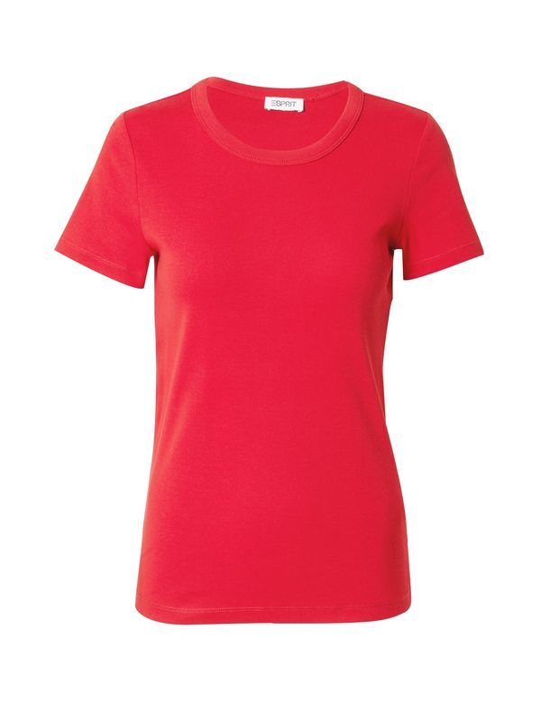ESPRIT ESPRIT Тениска  алено