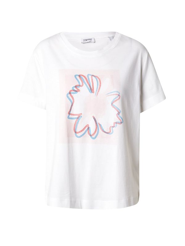 ESPRIT ESPRIT Тениска 'AW'  бяло