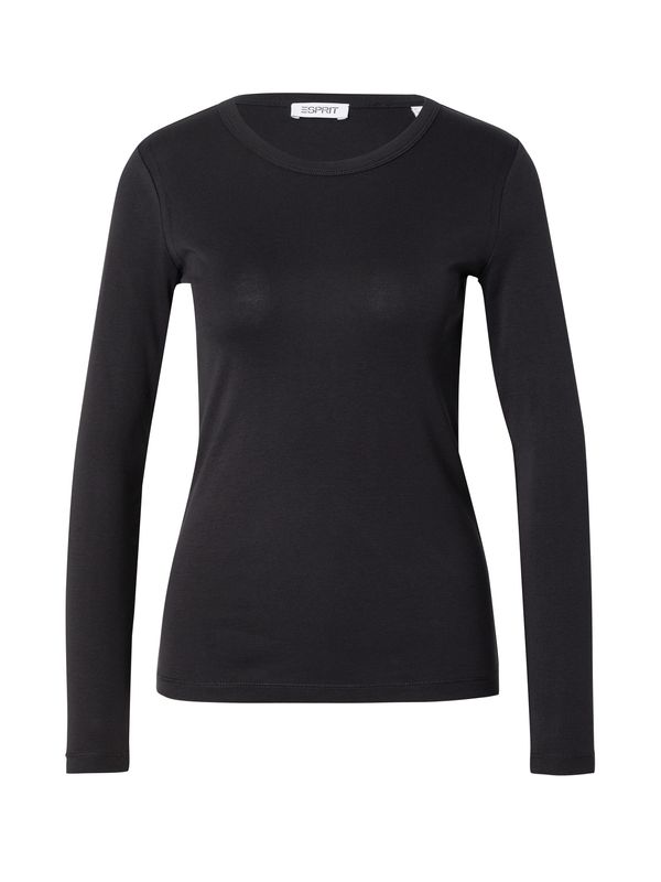 ESPRIT ESPRIT Тениска 'Ayn'  черно