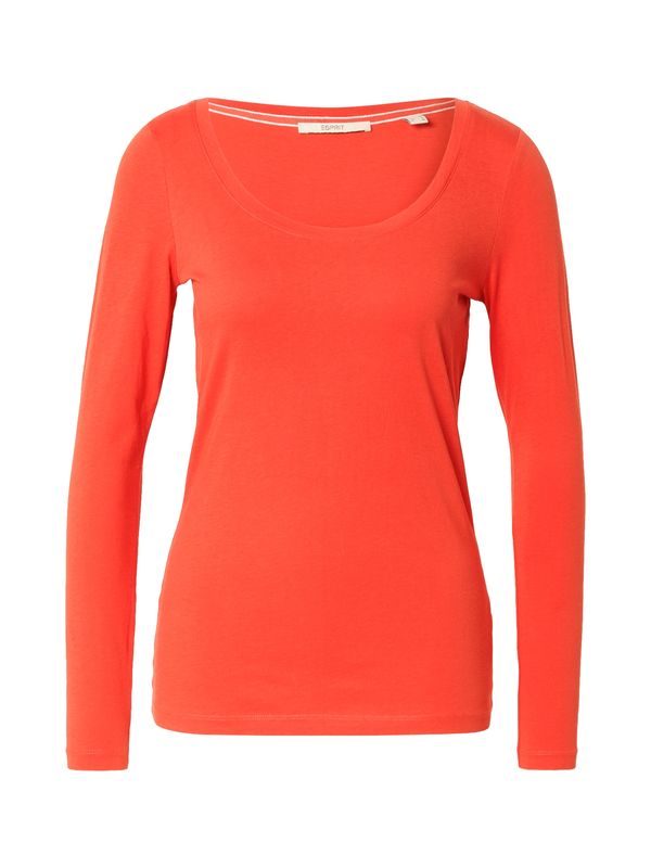 ESPRIT ESPRIT Тениска  оранжево-червено