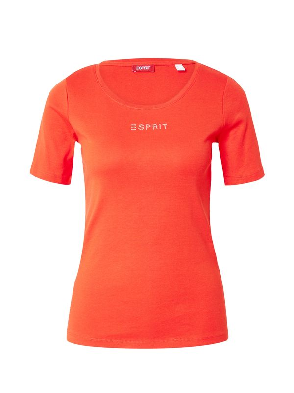 ESPRIT ESPRIT Тениска  оранжево-червено
