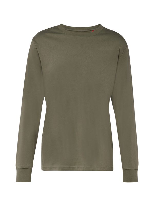 ESPRIT ESPRIT Тениска  сиво-кафяво