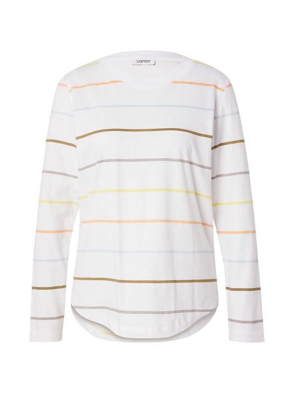 ESPRIT ESPRIT Тениска  светлосиньо / лимоненожълто / тръстиково зелено / бяло