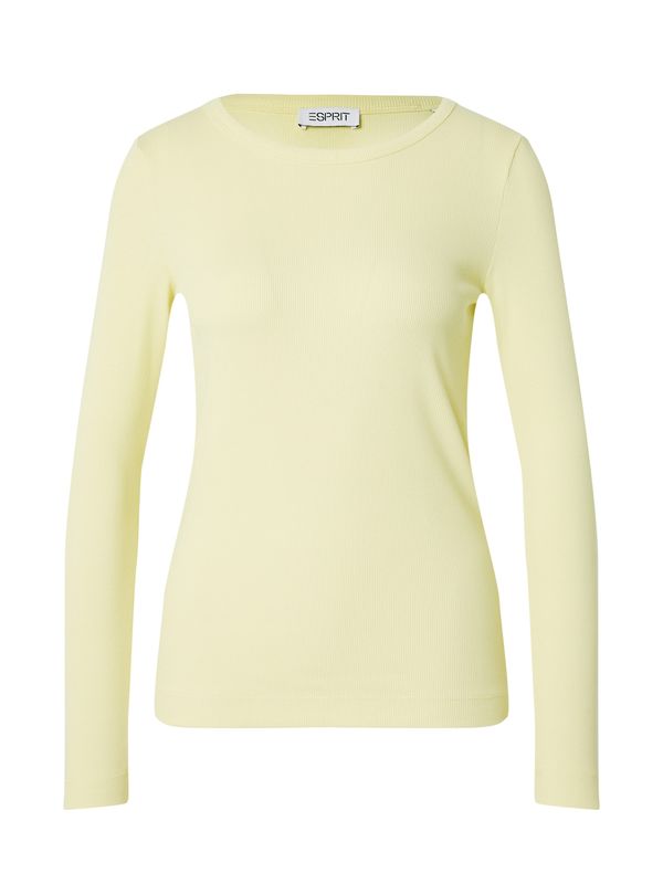 ESPRIT ESPRIT Тениска  светложълто