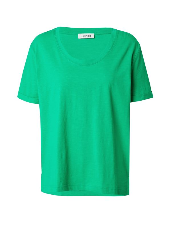 ESPRIT ESPRIT Тениска  зелено