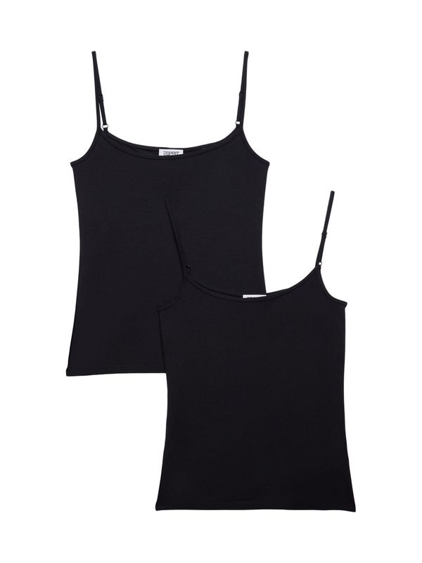 ESPRIT ESPRIT Топ  черно