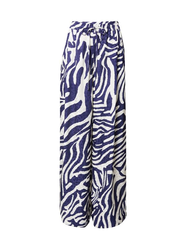 Essentiel Antwerp Essentiel Antwerp Панталон 'Fibonacci'  виолетов / бяло