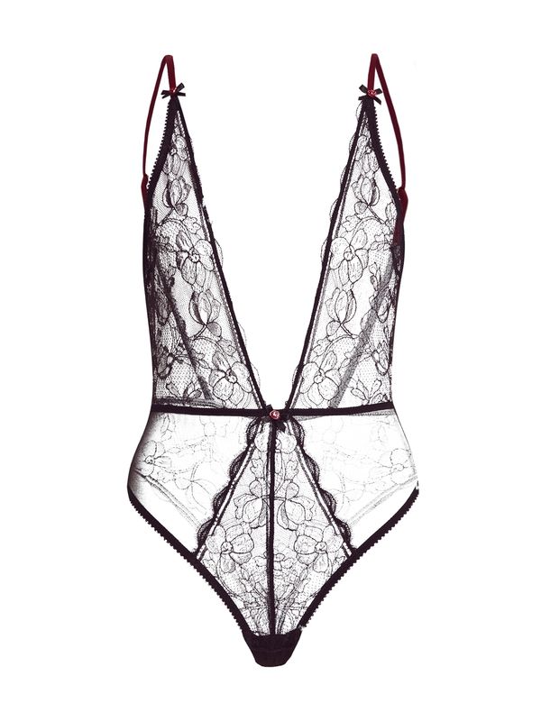 ETAM ETAM Боди 'SENTIMENTALE'  черно