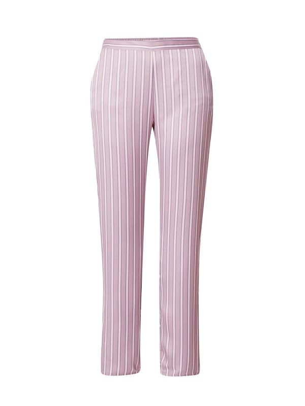 ETAM ETAM Панталон пижама 'HONEY'  светлолилаво / бяло