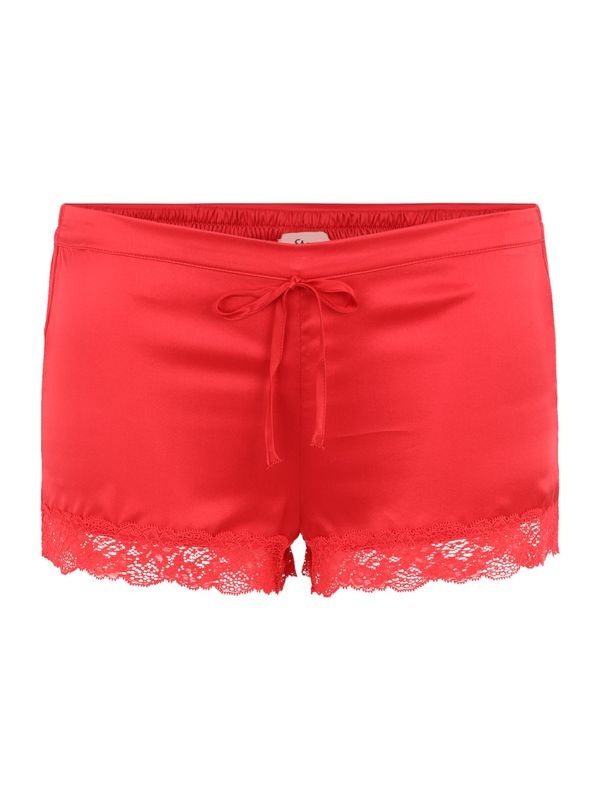 ETAM ETAM Панталон пижама 'MILKY'  огнено червено