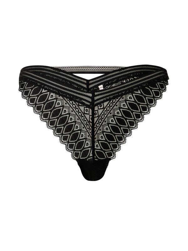 ETAM ETAM Слип 'GRAVURE'  черно