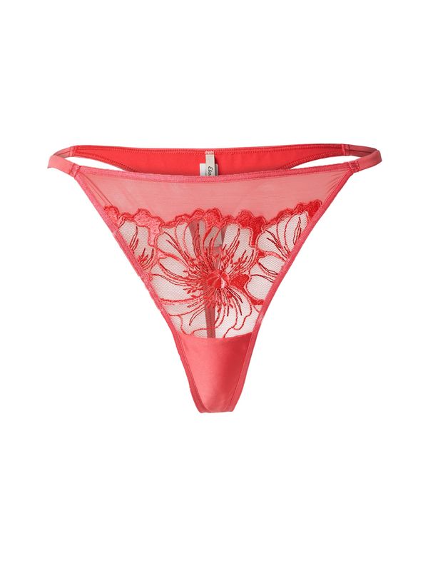 ETAM ETAM Стринг 'AMARYLLIS'  червено / пъпеш