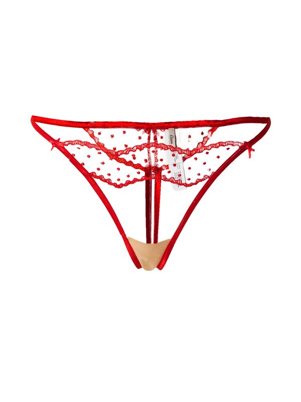 ETAM ETAM Стринг 'EMERVEILLEE'  червено