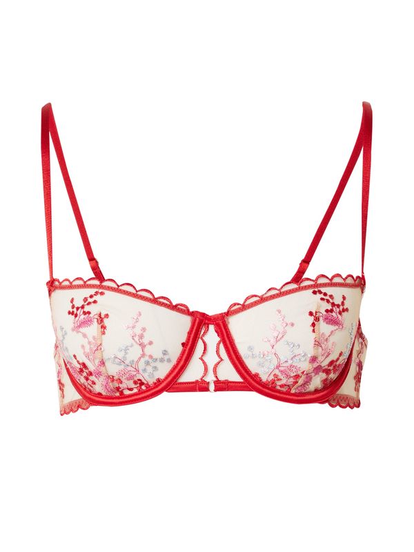 ETAM ETAM Сутиен 'MIMOSA'  светлосиньо / бледорозово / червено