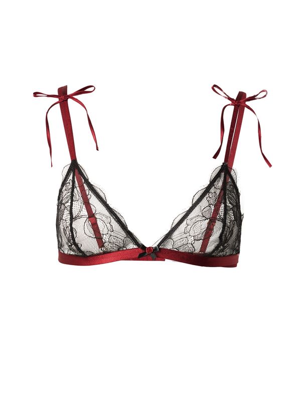 ETAM ETAM Сутиен 'SENTIMENTALE'  червено / черно