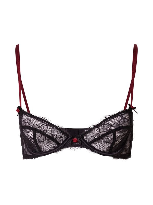 ETAM ETAM Сутиен 'SENTIMENTALE'  карминено червено / черно