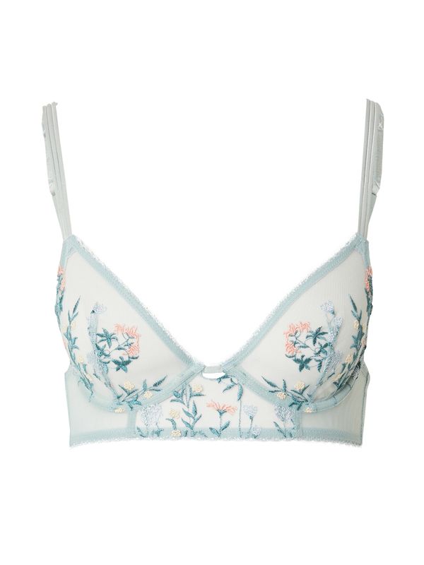ETAM ETAM Сутиен  светлосиньо / нефритено зелено / розово