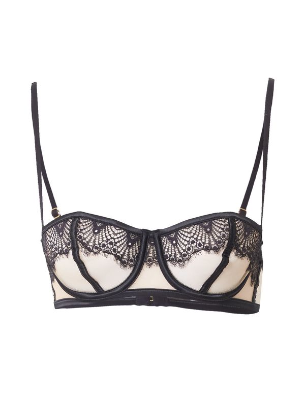 ETAM ETAM Сутиен  телесен цвят / черно