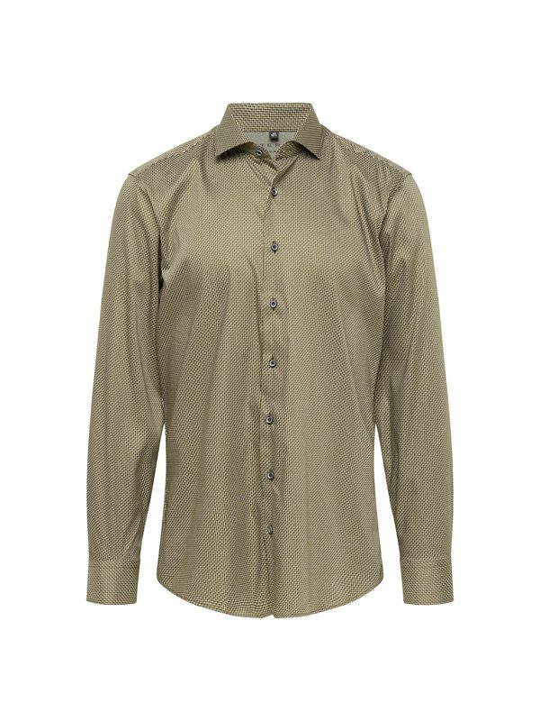 ETERNA ETERNA Риза  маслина / бяло