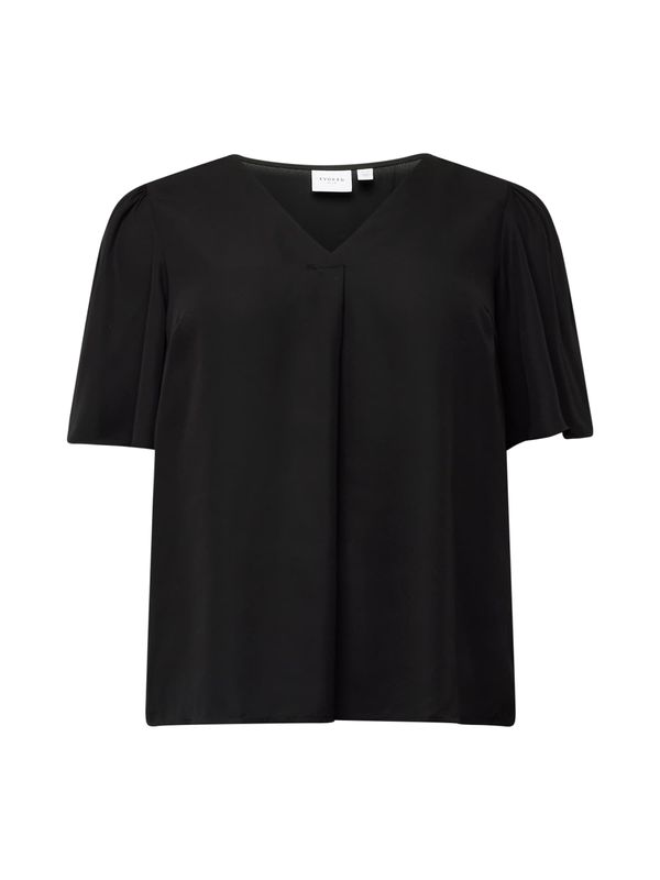 EVOKED EVOKED Блуза 'LUCIA'  черно