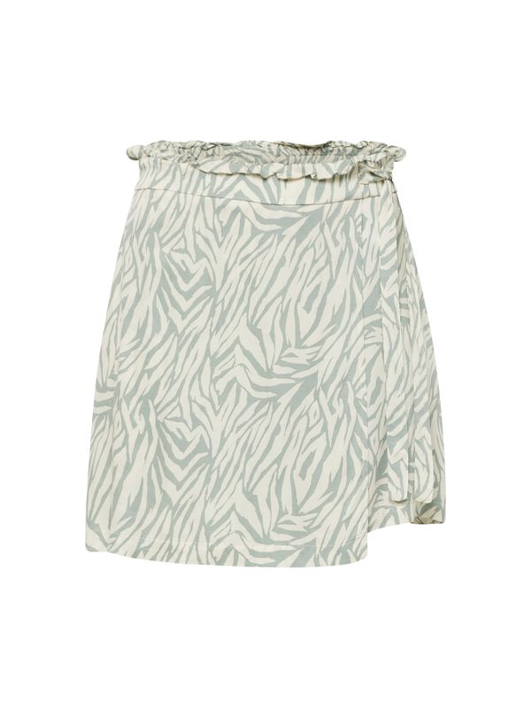 EVOKED EVOKED Панталон 'VICORBA'  светлобежово / пастелно зелено