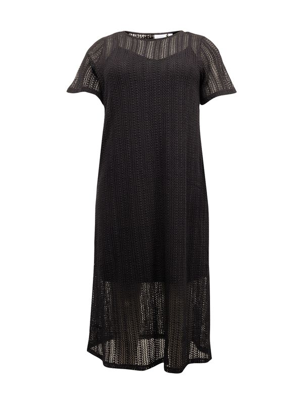 EVOKED EVOKED Плетена рокля 'GARDEA'  черно