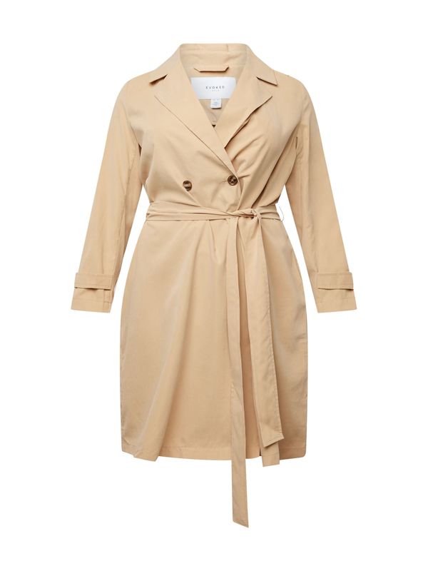 EVOKED EVOKED Преходно палто 'Julian'  бежово