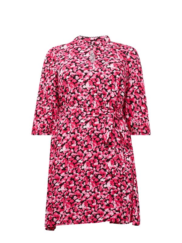 EVOKED EVOKED Рокля 'MOASHLY'  бледорозово / светлорозово / черно