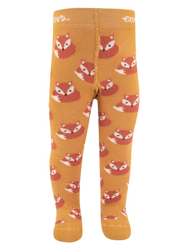 EWERS EWERS Чорапогащи  светлооранжево / пастелно червено / бяло