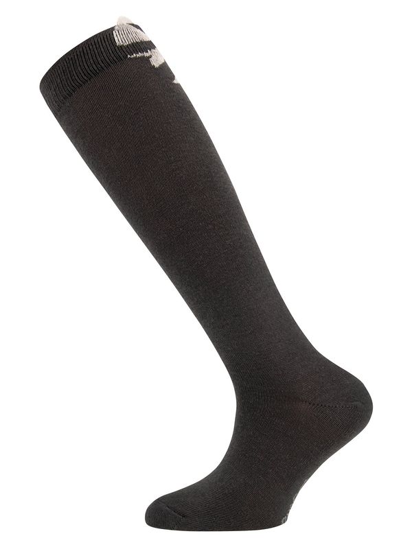 EWERS EWERS Къси чорапи  антрацитно черно / бяло