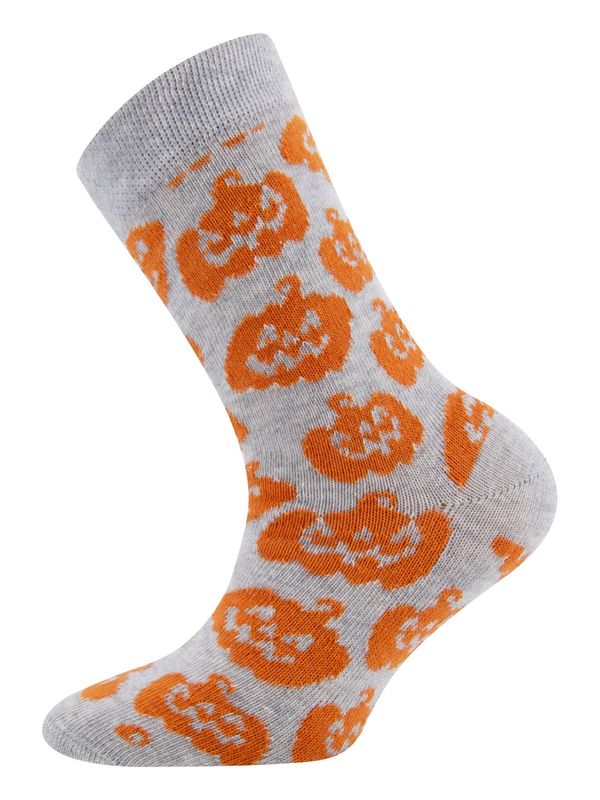 EWERS EWERS Къси чорапи  светлосиво / оранжево