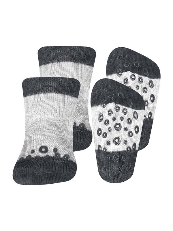 EWERS EWERS Къси чорапи  светлосиво / тъмносиво