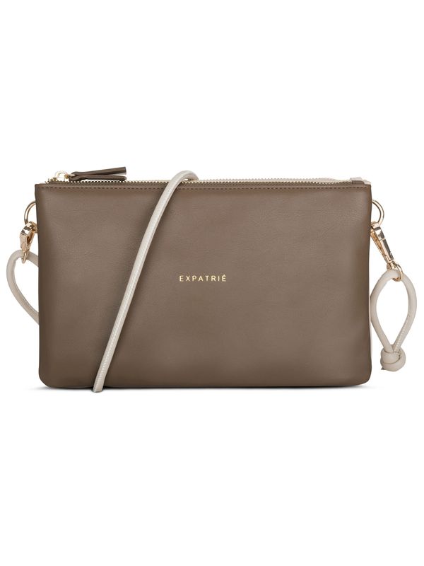 Expatrié Expatrié Чанта с презрамки 'Emilie'  бежово / кафяво / злато