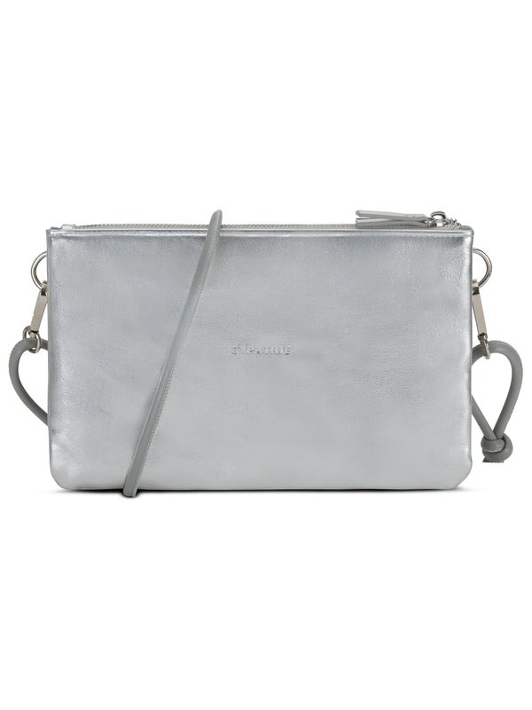 Expatrié Expatrié Чанта с презрамки 'Emilie'  сиво / сребърно
