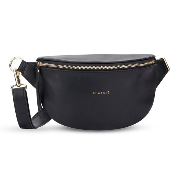 Expatrié Expatrié Чанта за кръста 'Alice Small'  злато / черно