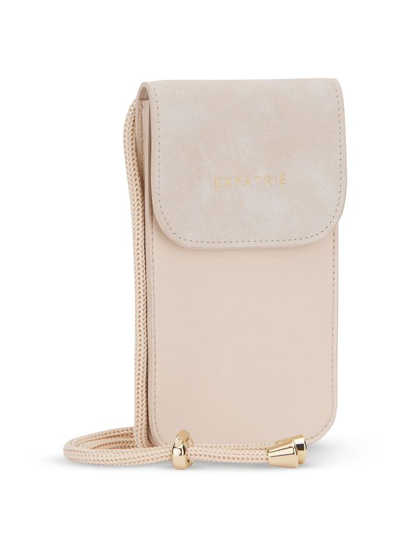 Expatrié Expatrié Чанта за през рамо тип преметка 'Amelie'  телесен цвят