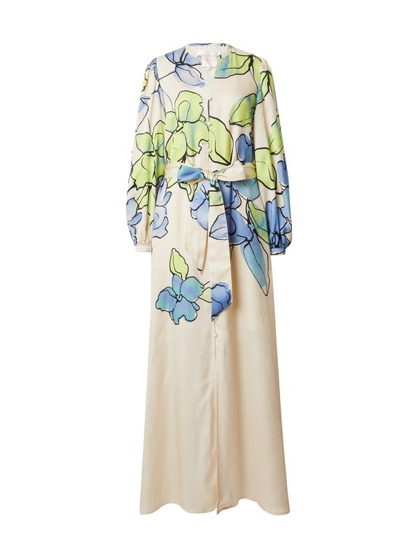 Fabienne Chapot Fabienne Chapot Рокля тип риза  бежово / синьо / светлозелено / черно