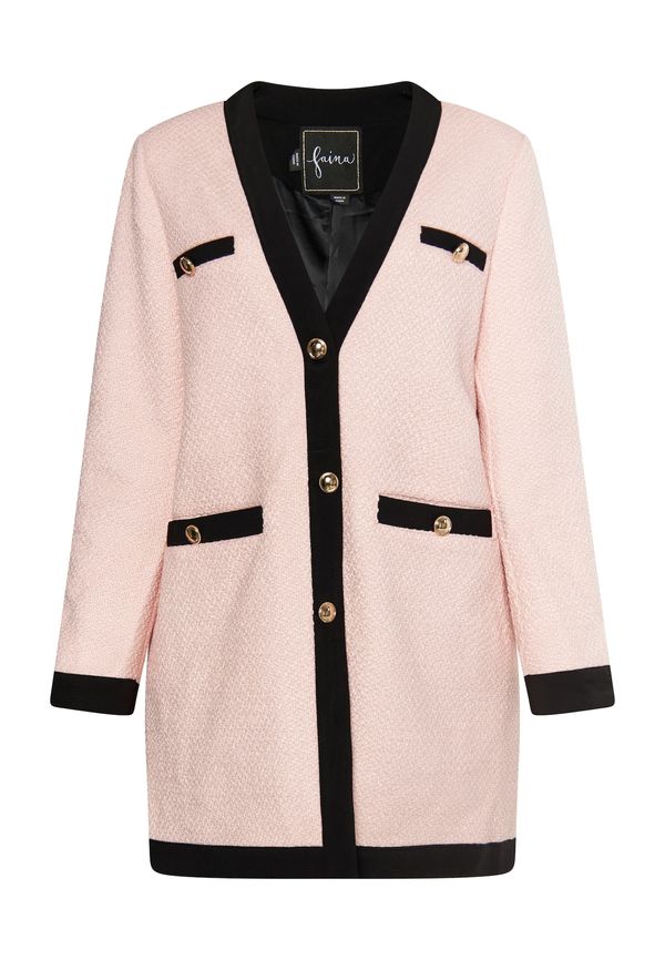 faina faina Блейзър  светлорозово / черно