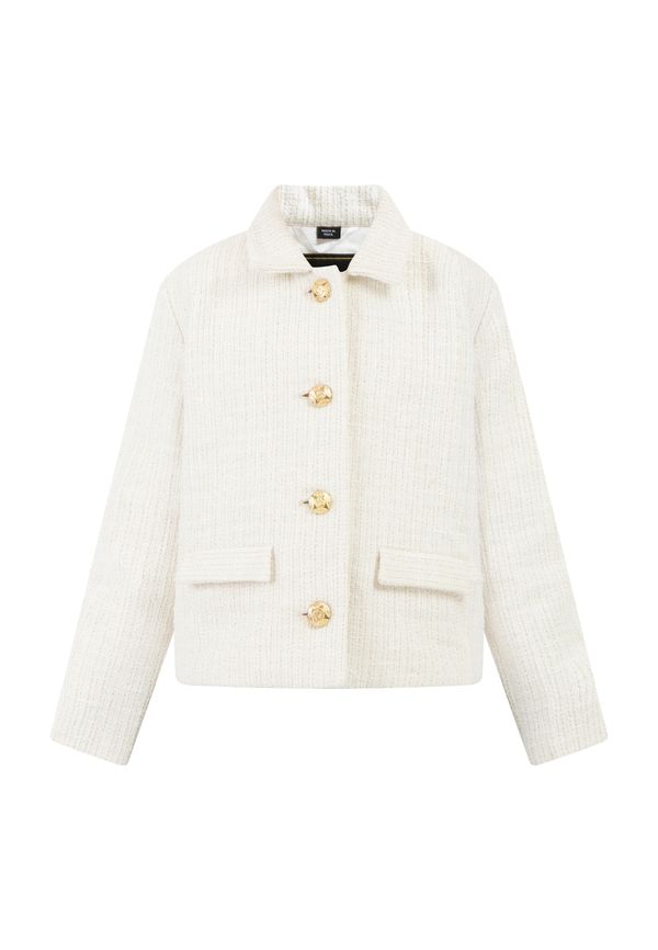 faina faina Блейзър  злато / бял памук