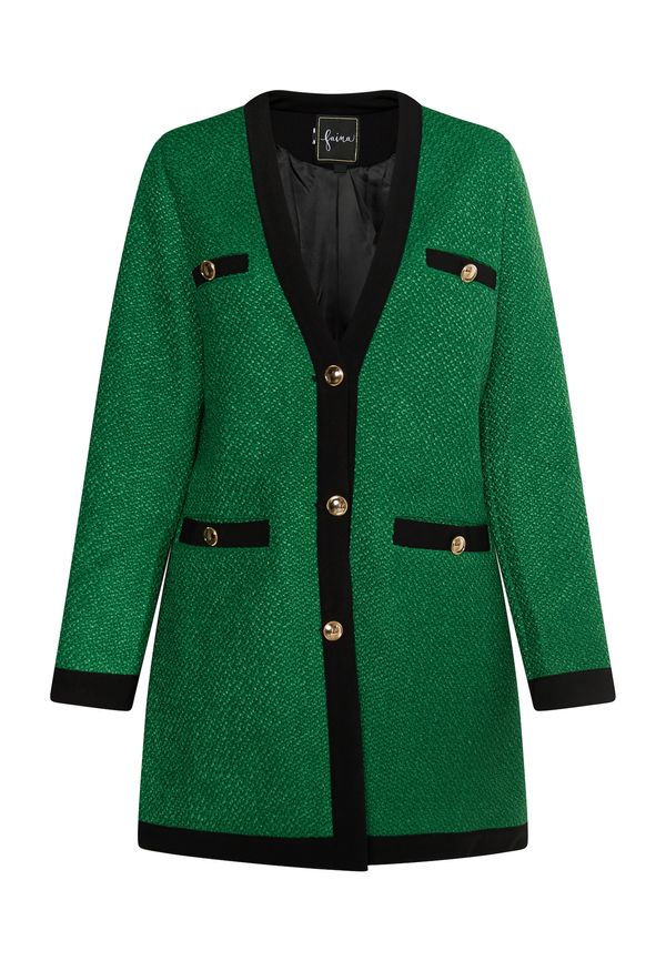 faina faina Блейзър  злато / тревнозелено / черно