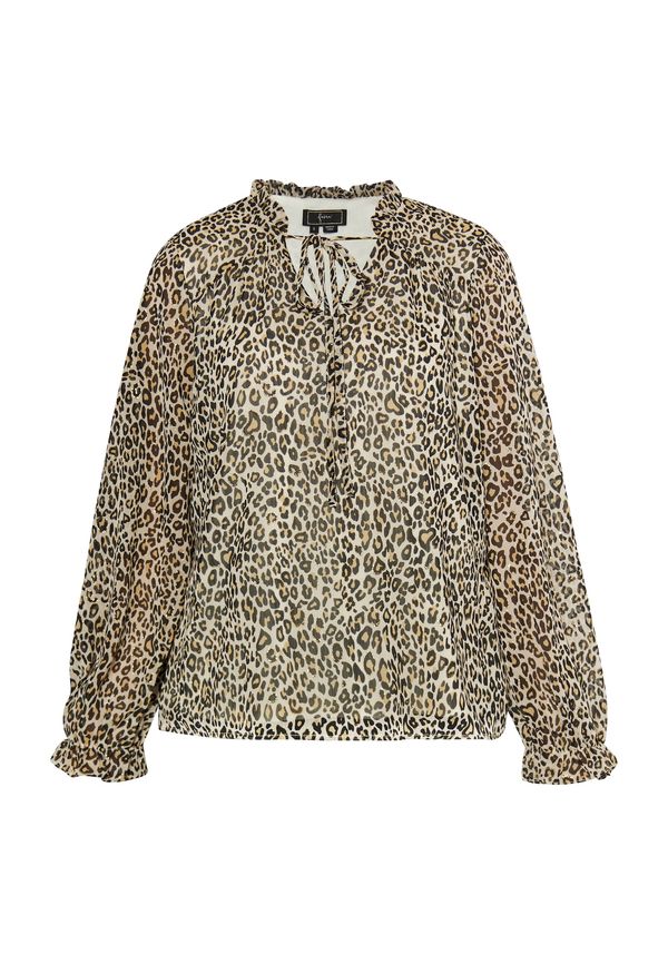 faina faina Блуза  бежово / черно